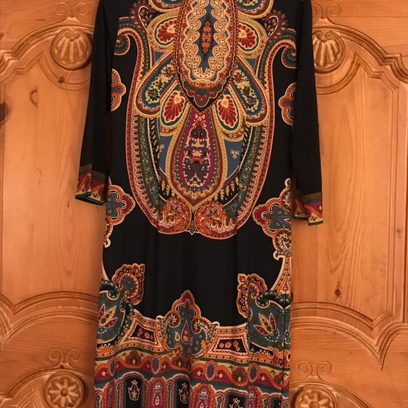 Multicolor dress sz 4 - Picture 7 of 8